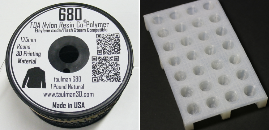 Taulman3D и Graphene 3D Lab представляют новый филамент Nylon 680
