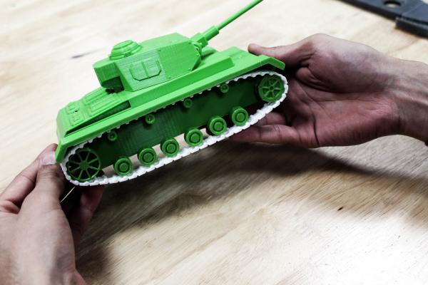 Теперь вы можете собрать модель немецкого танка Panzer Tank IV