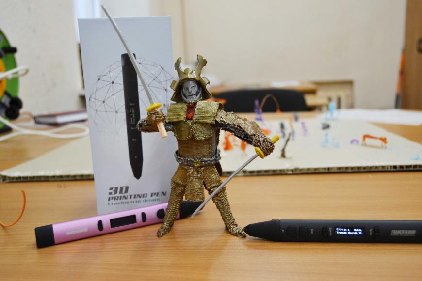 'Путь самурая' Творческий обзор 3D-ручки 'Filamentarno'