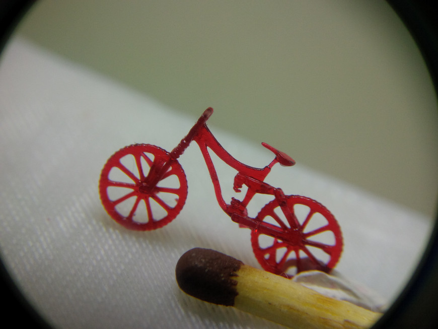 DLP печать миниатюрных вещей