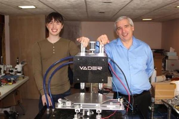 Vader Systems разрабатывает струйный 3D-принтер для печати расплавленными металлами