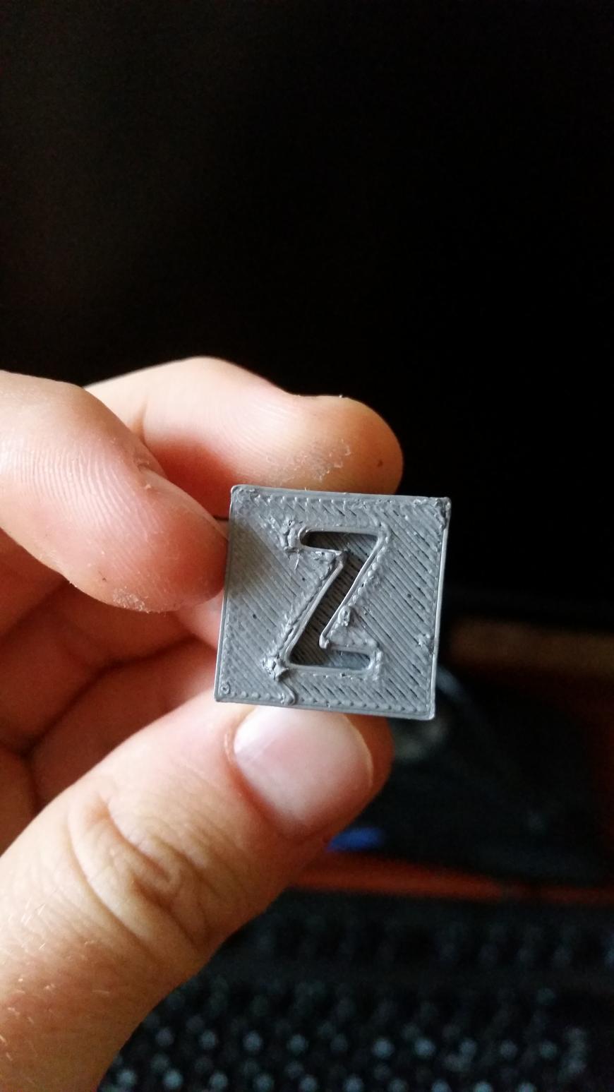 Эксперты, Дайте заключение по результату печати тетового кубика!Плиз )