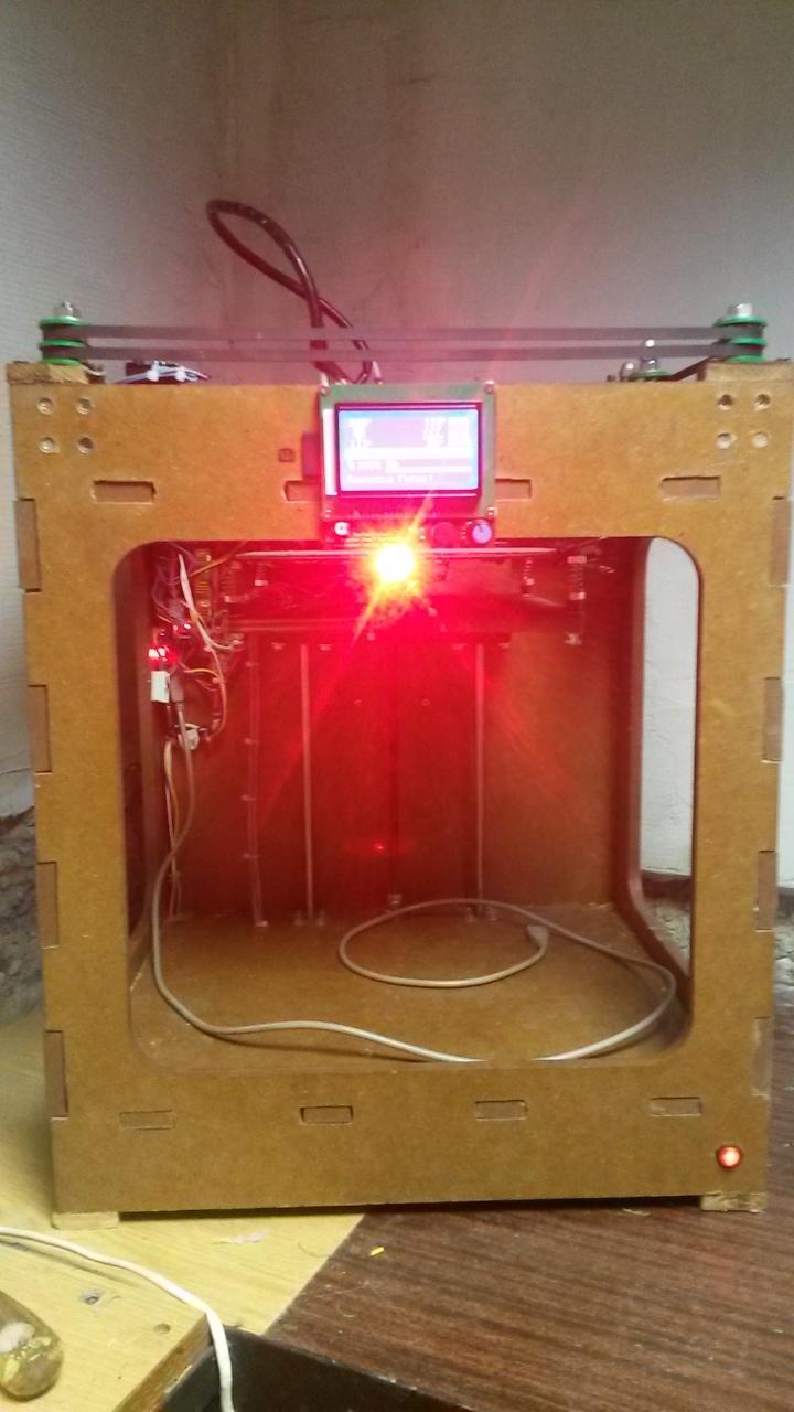 От ЧПУ Фрезера до 3д Принтера. Много фотографий. Длиннопост.