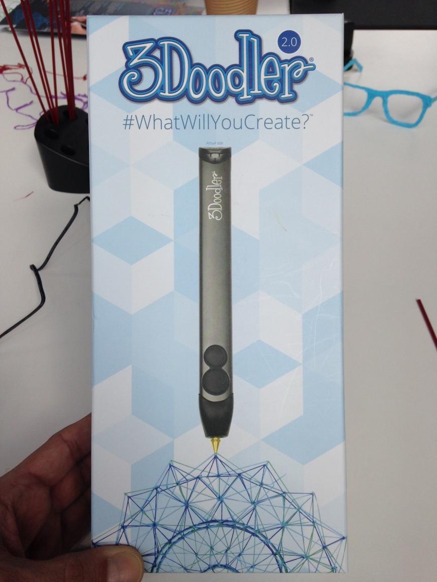Первый hands-on обзор 3d-ручки The 3Doodler 2.0