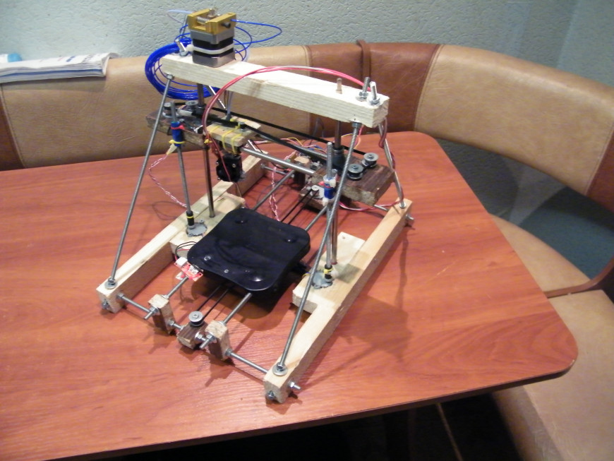 3D PEAR. Мой самодельный 3D принтер. Модификация стола