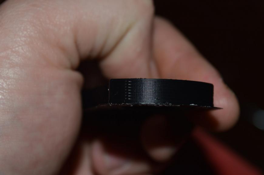 Капли на внешнем слое (шов) не могу победить