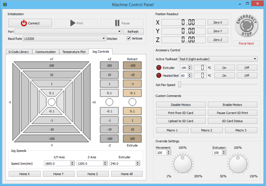 Как настроить d3. Z Offset cura.