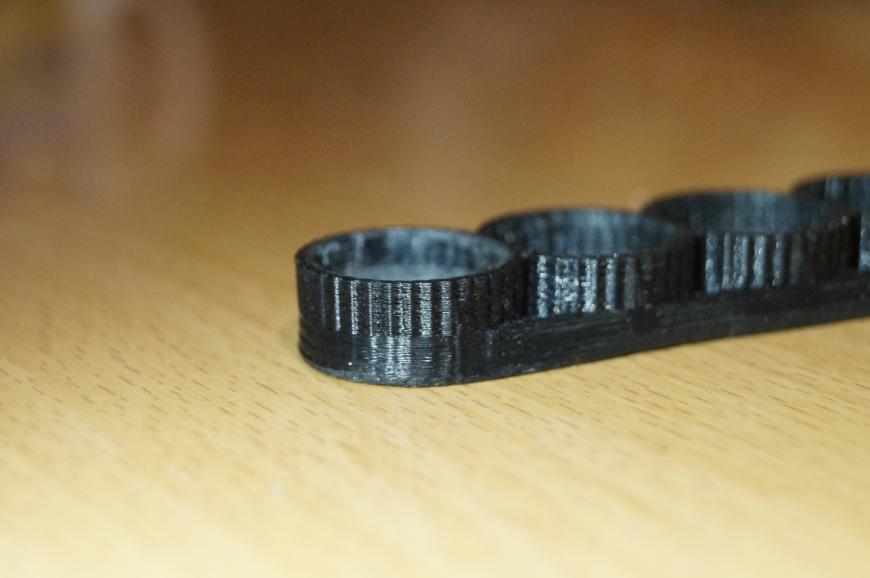 Плохо печатает цилиндрические формы