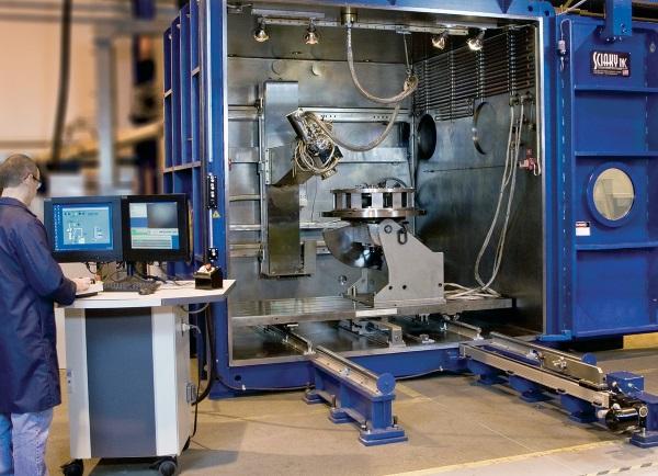 Крупногабаритная 3D-печать металлами по технологии EBAM компании Sciaky