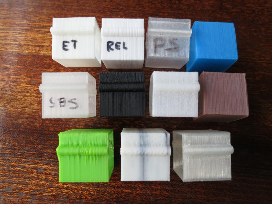 Измерение коэффициентов трения 11 типов пластика при разных температурах. Filamentarno, Rес, U3Print и другие