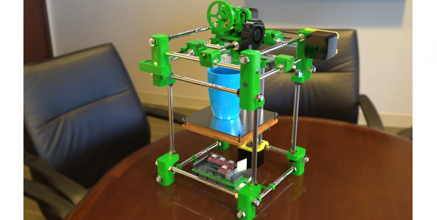 Чертежи 3D-принтера RepRap Skeleton 3D появились в открытом доступе