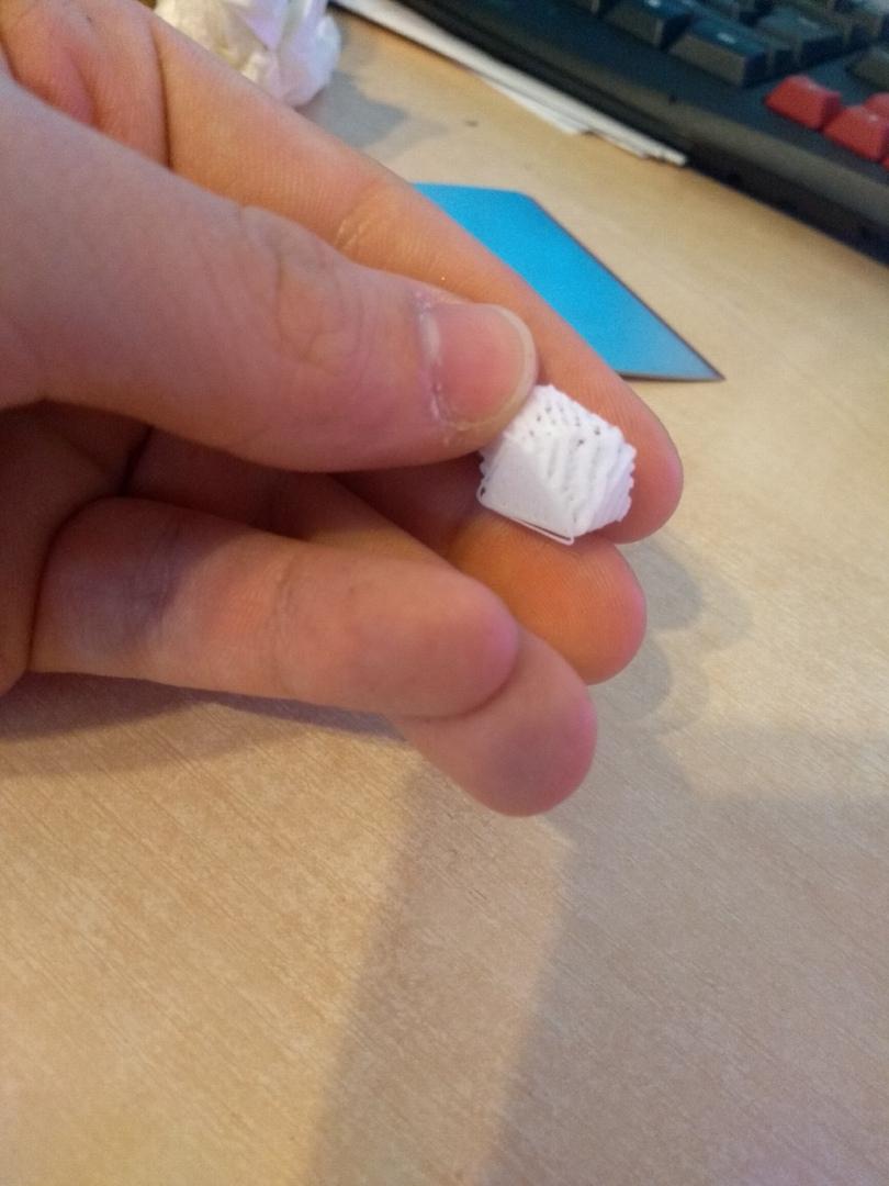 Не печатается качественно модель