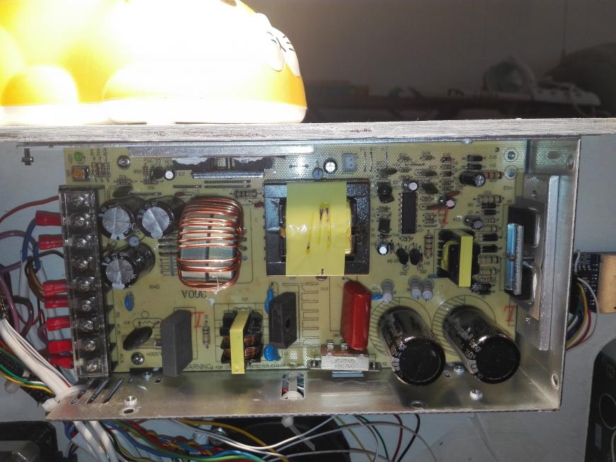 Задымился блок питания