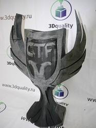 Печать кубка высотой 56 см для чемпионата CTF