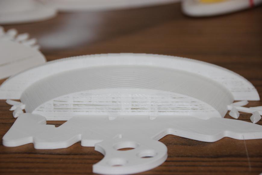 Пропуск слоев при печати одной и той же модели, в прогрессии