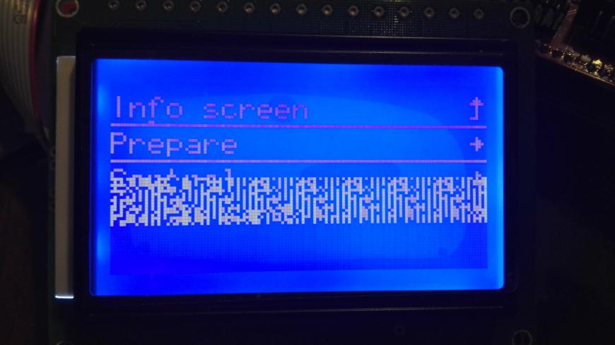 LCD 12864 + RAMPS 1.4