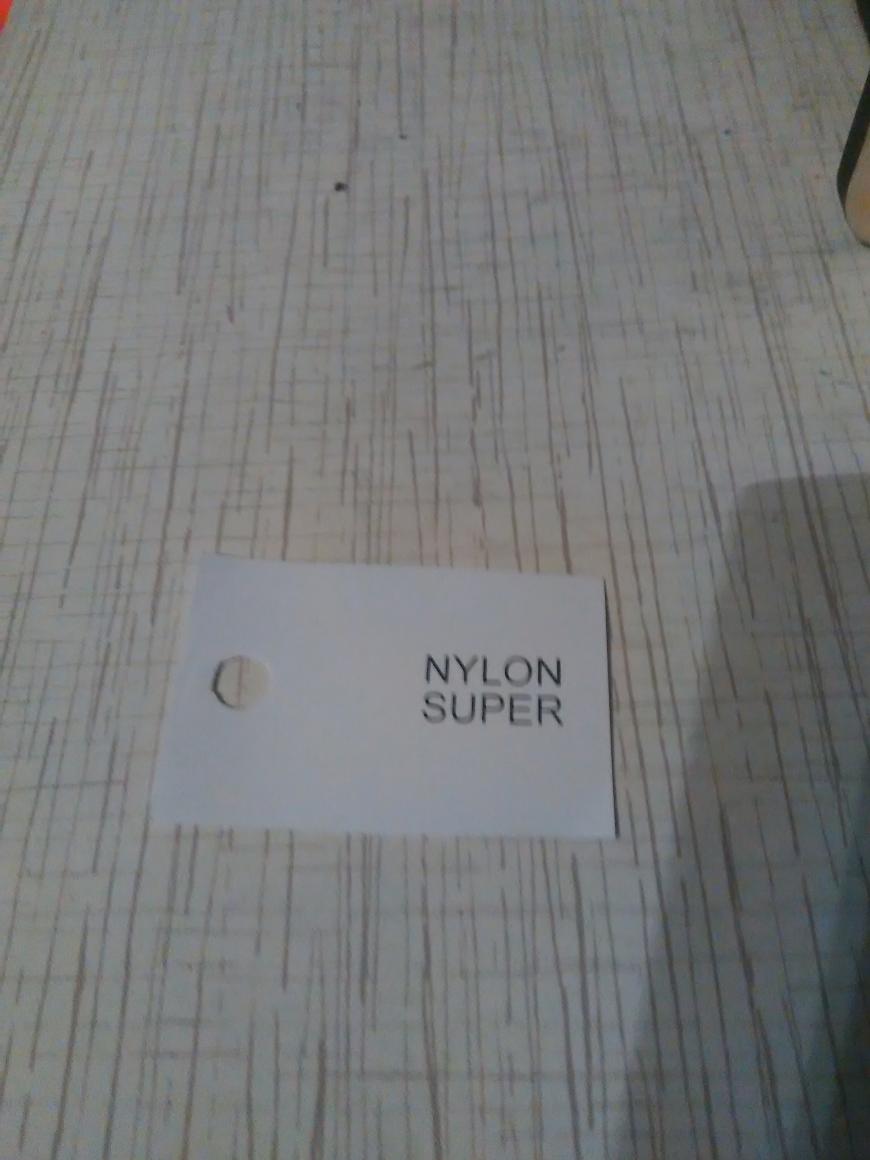 Тест пластика Nylon super