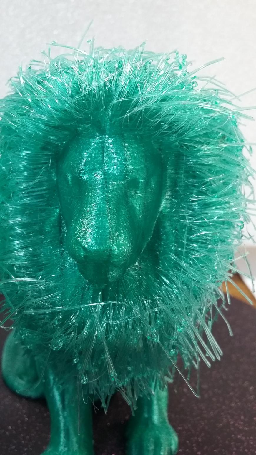 Лев с гривой