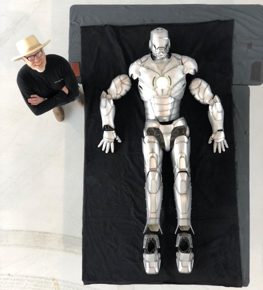 Адам Сэвидж покажет летающий прототип брони «Железного человека»