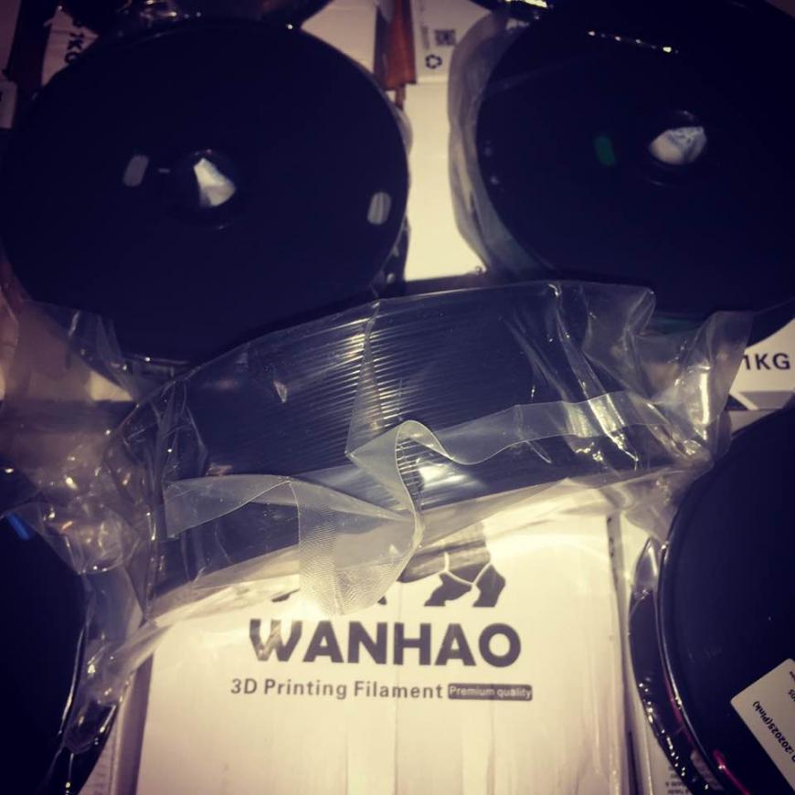 Высококачественный PLA пластик Wanhao со скидкой 20%