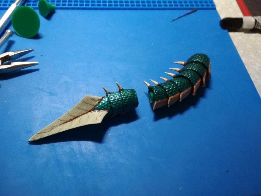 Дракон V 7.5 от 7Fish (Articulated Dragon Seven point five)... Много фото и история создания