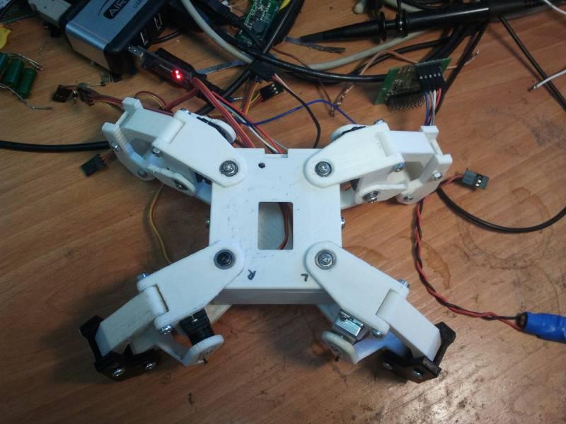 EDIT MAKE Kame: 8DOF small quadruped robot