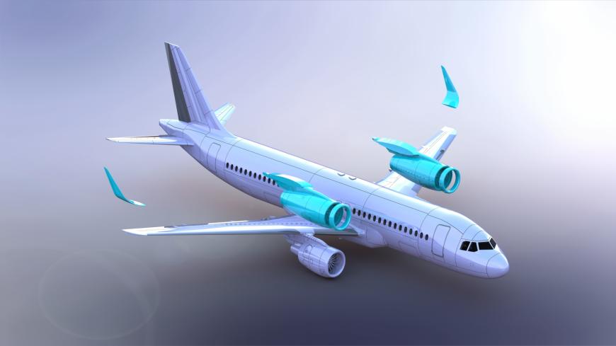 Изготовление основы для макета самолета Airbus A319