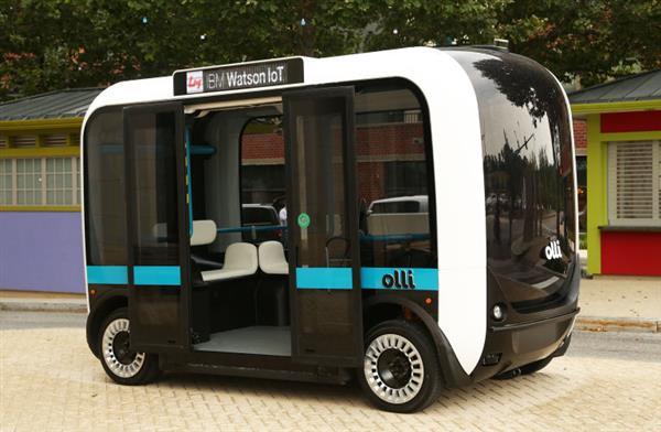 Local Motors представила 3D-печатный микроавтобус с искусственным интеллектом