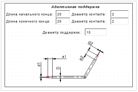Создание поддержек в T-FLEX CAD. Метод 2 (Использование адаптивных фрагментов)