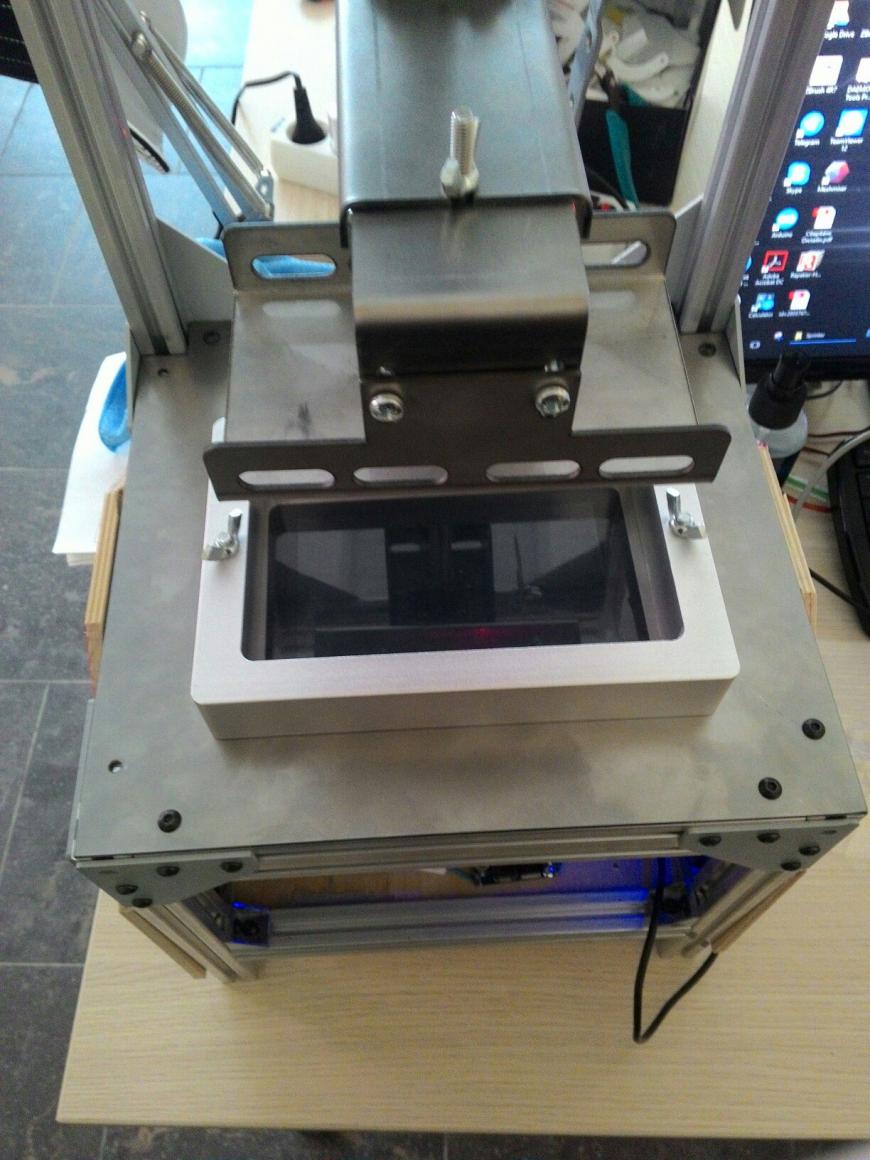 самодельный LCD (DLP|DUP) принтер