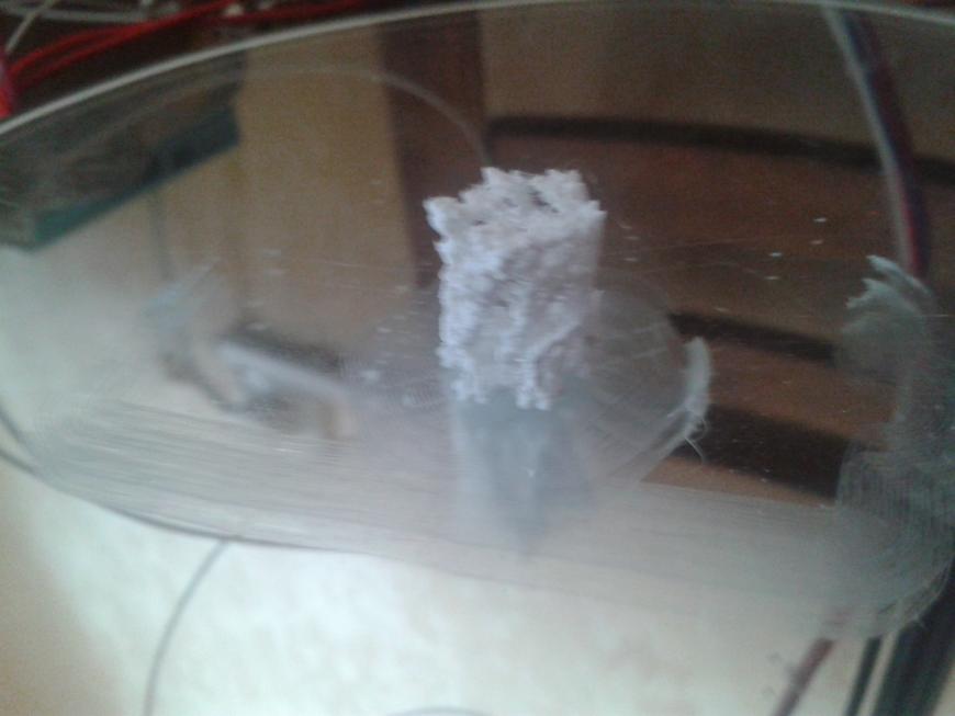 Пластик из сопла выходит рывками