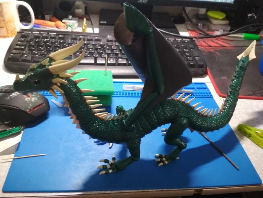 Дракон V 7.5 от 7Fish (Articulated Dragon Seven point five)... Много фото и история создания