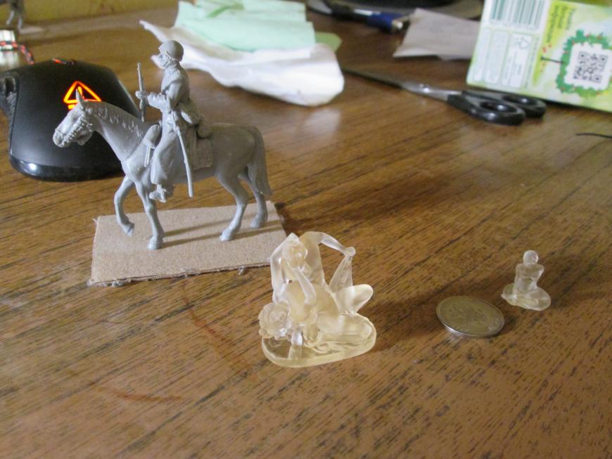 Печать древнегреческих фигурок.