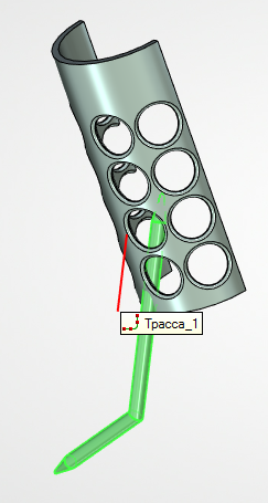 Создание поддержек в T-FLEX CAD. Метод 2 (Использование адаптивных фрагментов)