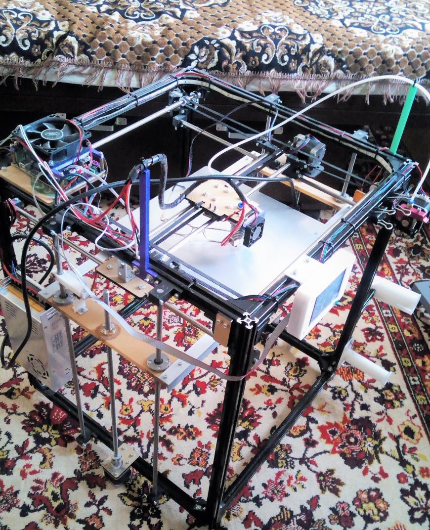 FLSUN Cube после года эксплуатации .