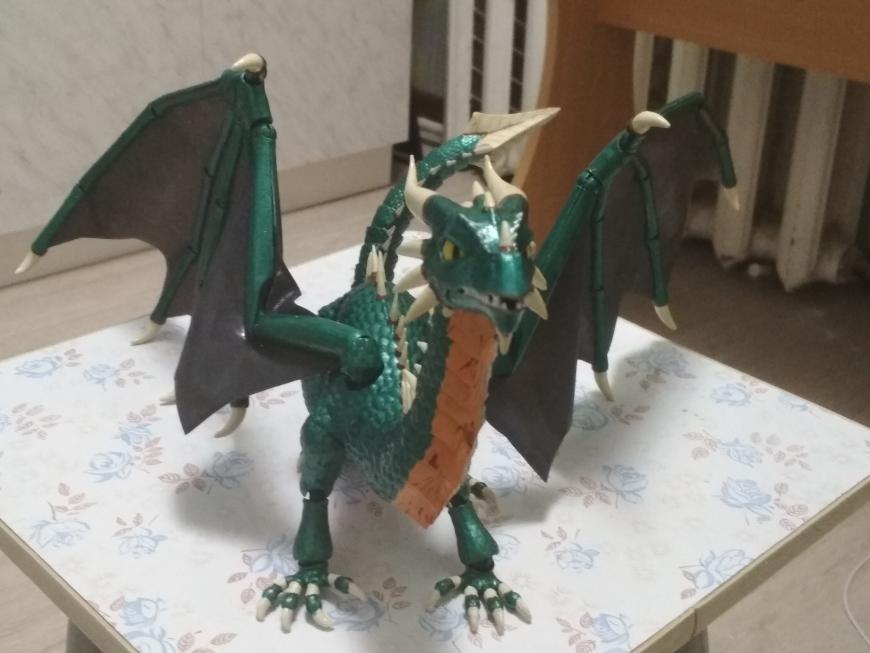 Дракон V 7.5 от 7Fish (Articulated Dragon Seven point five)... Много фото и история создания