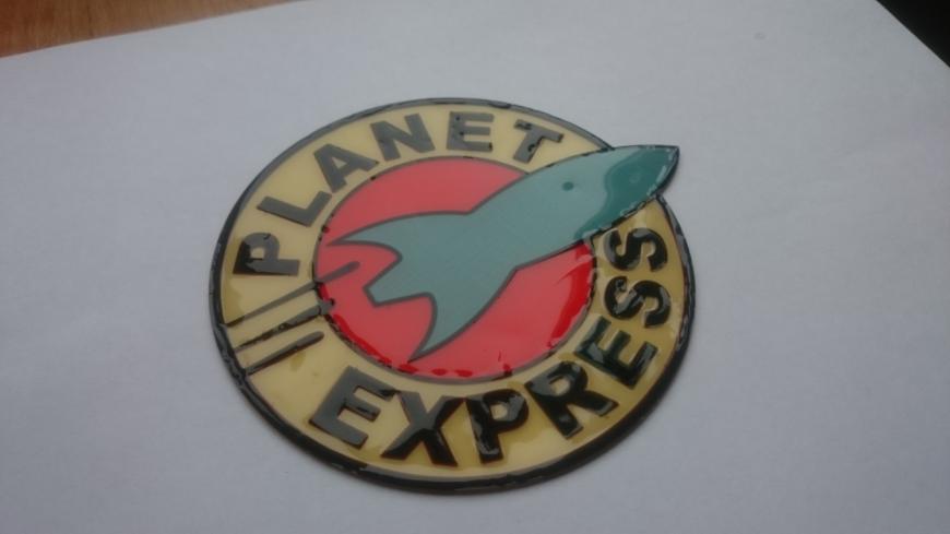 Шильда 'Planet express'