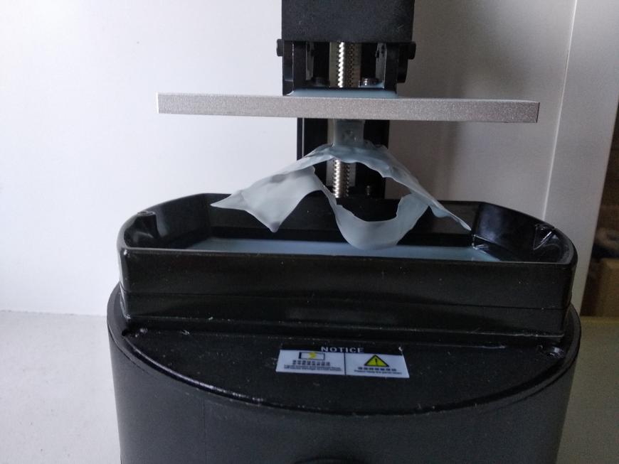 Проблема с SLA печатью (SparkMaker).