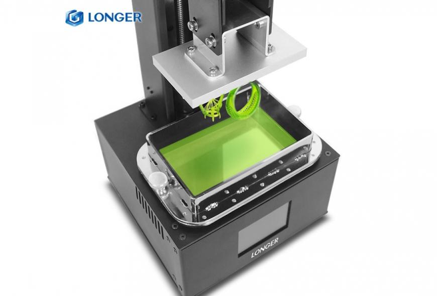 Longer 3D предлагает бюджетный LCD-SLA 3D-принтер Orange 10