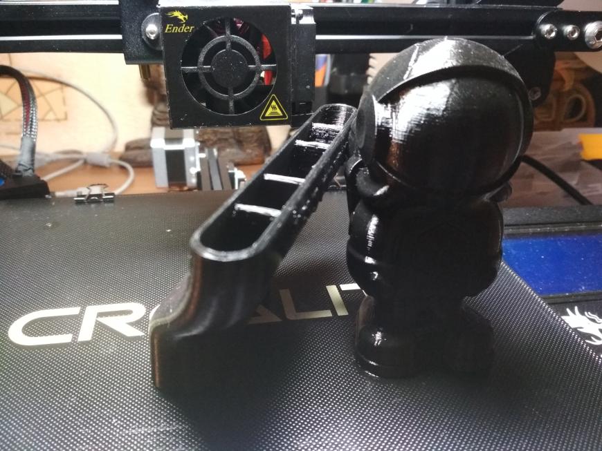 Тест принтера и проба TPU