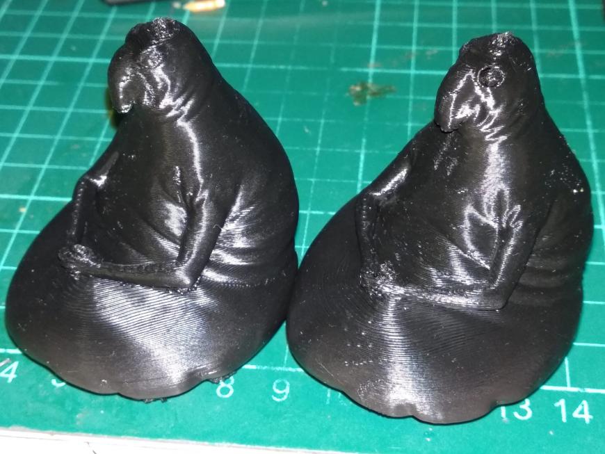 Cura и Simplify3D разрешение мелких деталей.