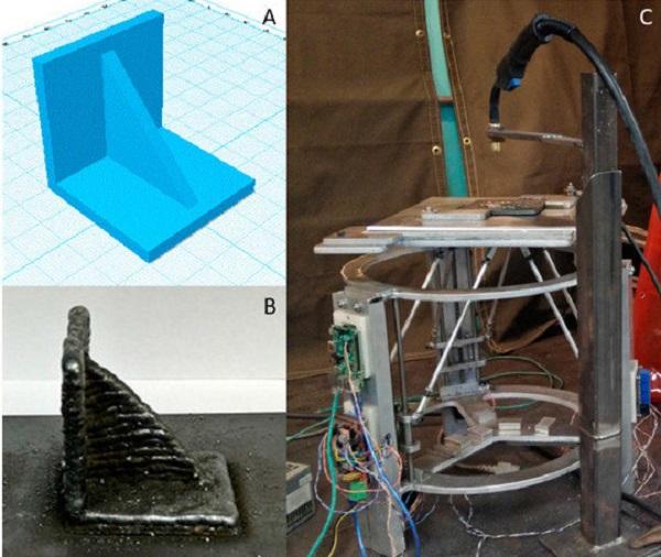 Джошуа Пирс опубликовал проект недорогого 3D-принтера для печати металлами