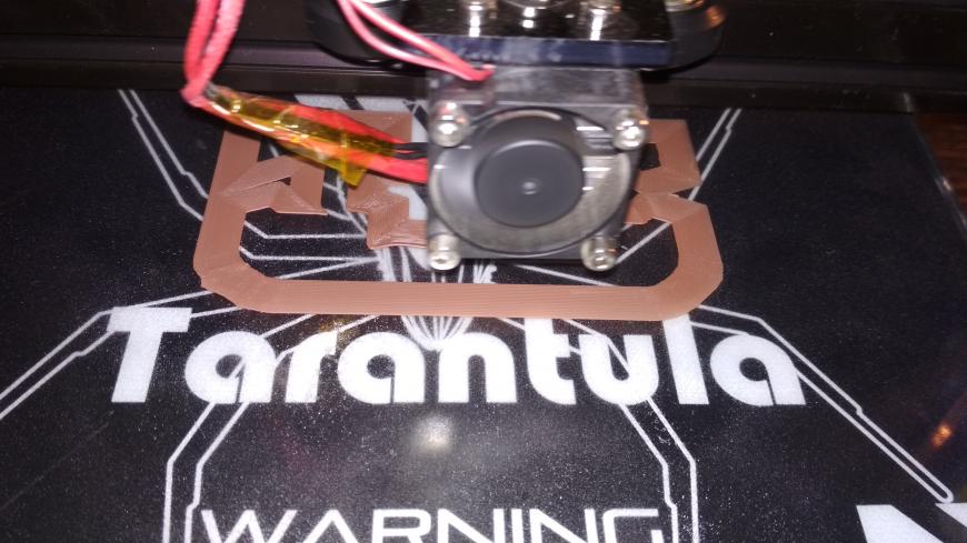 Tevo tarantula i3. Проблемы с первой печатью. Доведение принтера до ума.