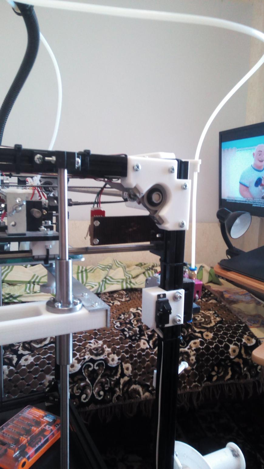 FLSUN Cube после года эксплуатации . FLSUN Cube после года эксплуатации .