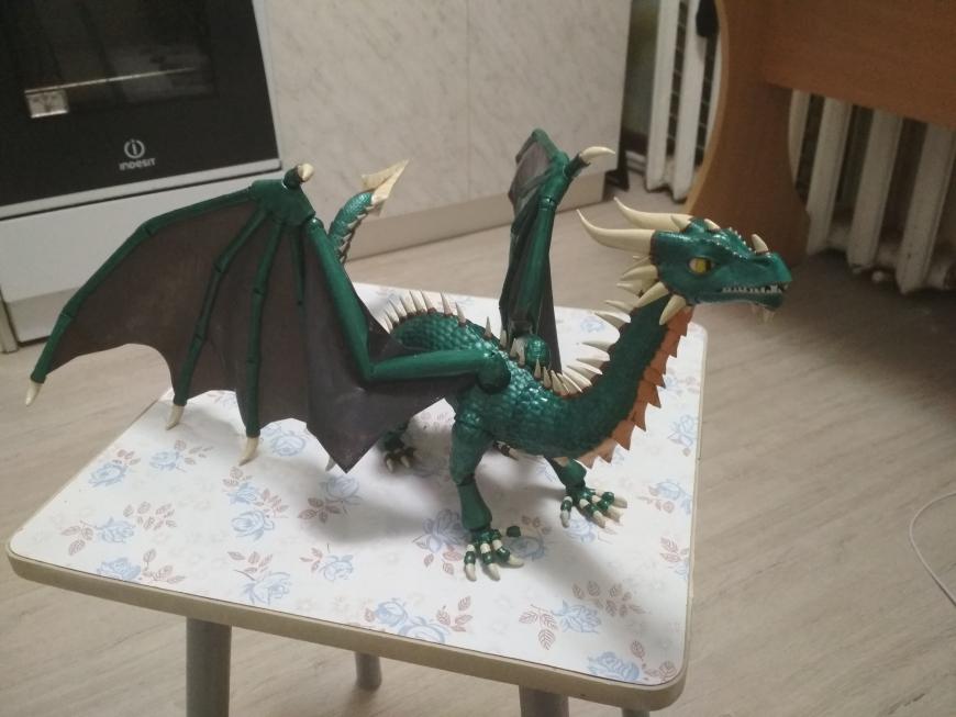 Дракон V 7.5 от 7Fish (Articulated Dragon Seven point five)... Много фото и история создания