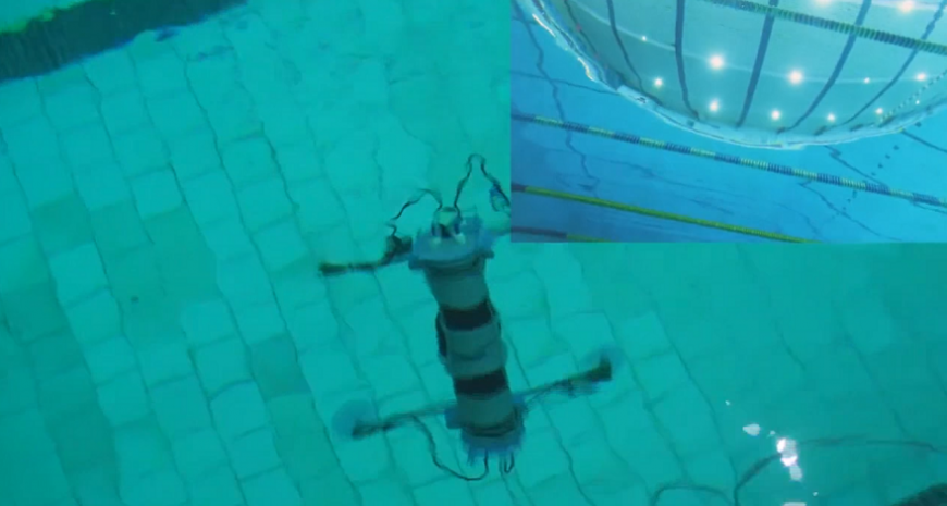 Красноярские ученые испытывают 3D-печатный подводный квадрокоптер