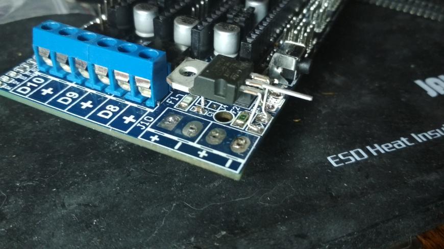 Arduino Due в 3D-принтере. Маленький трюк с питанием от RAMPS1.5