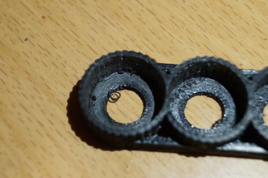 Плохо печатает цилиндрические формы