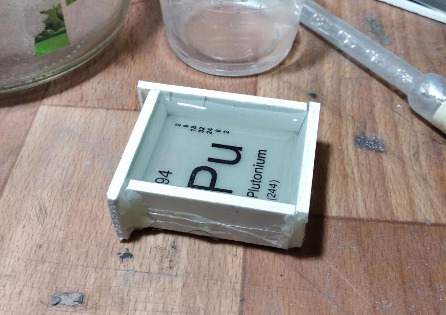 Сделал плутоний из пластика BestFilament :)