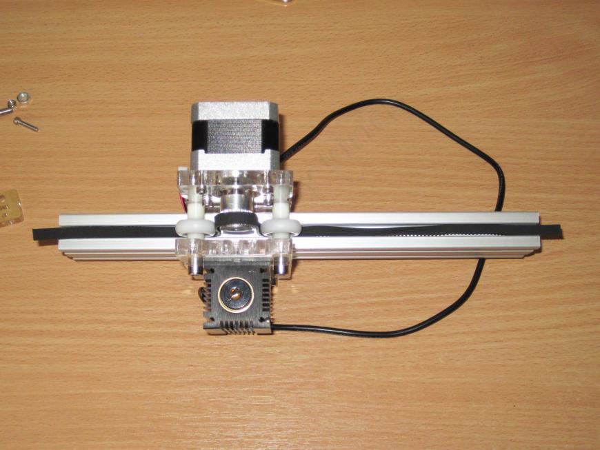 Конструктор для сборки лазерного гравера с лазером мощностью 2.5 Ватта